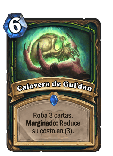 Rara · Hechizo · Cenizas de Terrallende · Roba 3 cartas. Marginado: Reduce su costo en (3).