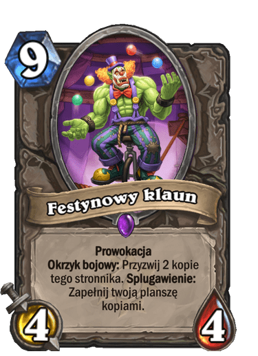 Festynowy klaun