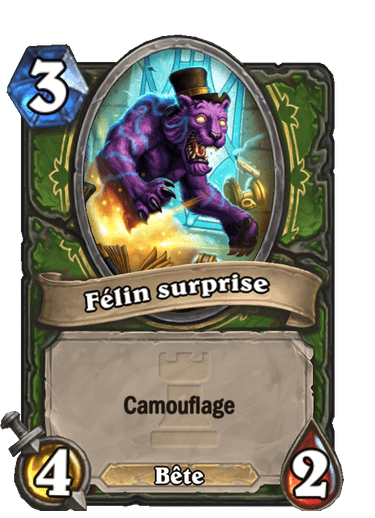 Félin surprise