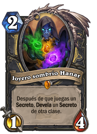 Legendaria · Esbirro · Cenizas de Terrallende · Después de que juegas un Secreto, Devela un Secreto de otra clase.