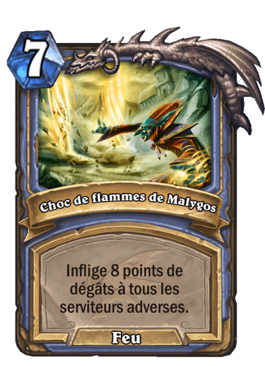 Choc de flammes de Malygos
