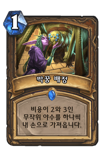 짝꿍 배정
