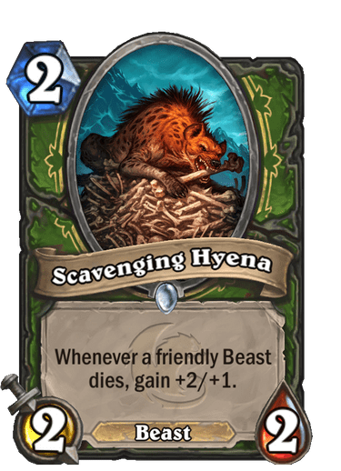 Scavenging Hyena