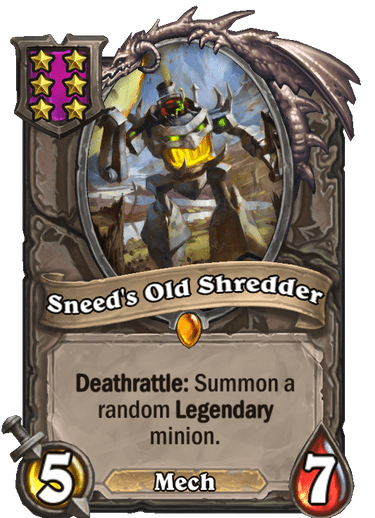 Sneed's Old Shredder