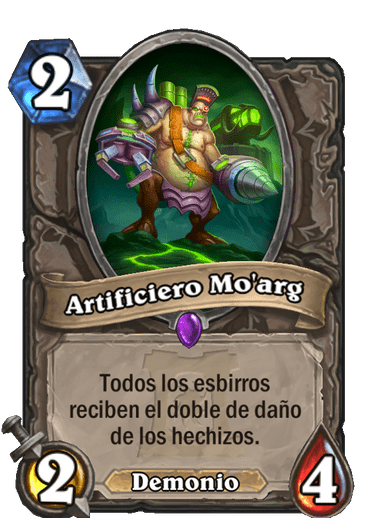 Épica · Esbirro · Cenizas de Terrallende · Todos los esbirros reciben el doble de daño de los hechizos.