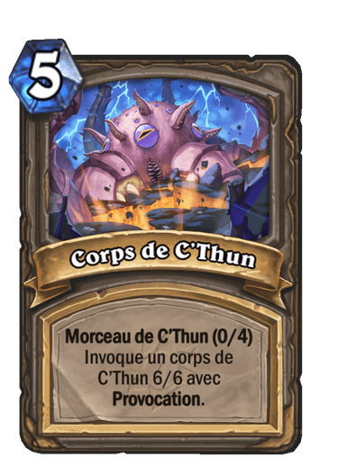 Corps de C’Thun