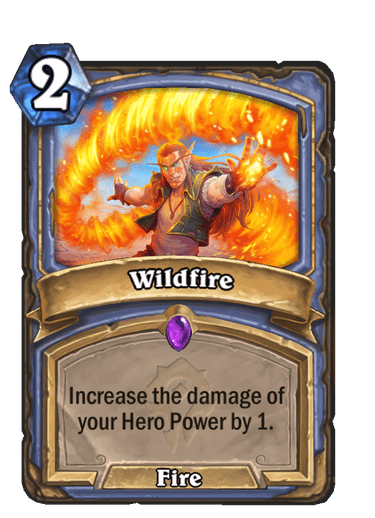 Epic · Spell · Forged in the Barrens · Increase the damage of your Hero Power by 1.