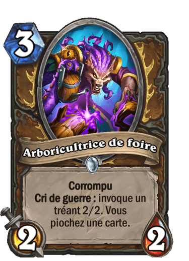 Arboricultrice de foire