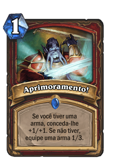 Aprimoramento!