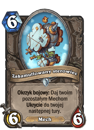 Zakamuflowany sterowiec