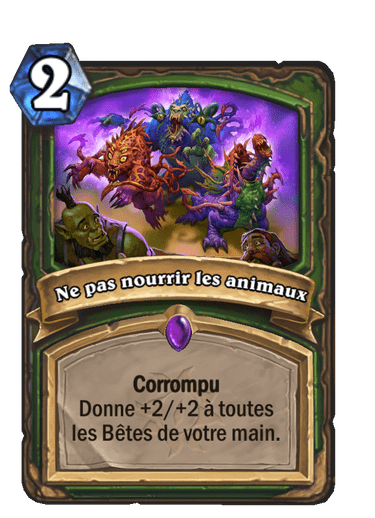 Ne pas nourrir les animaux