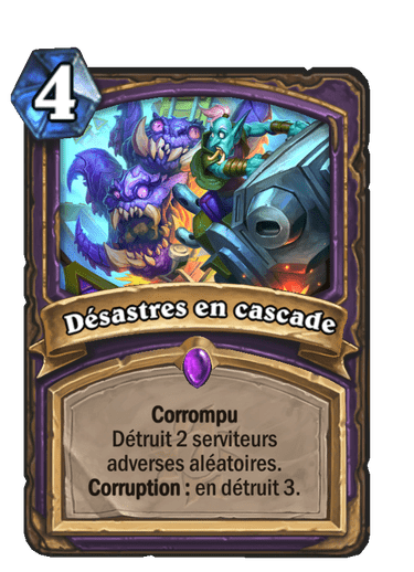 Désastres en cascade