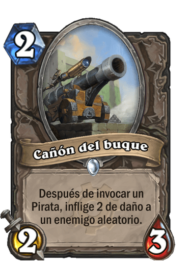 Cañón del buque
