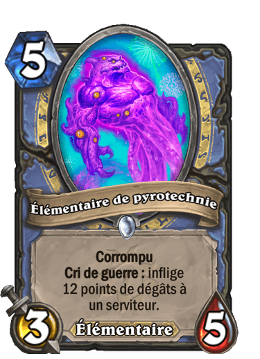 Élémentaire de pyrotechnie