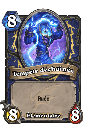 Tempête déchaînée