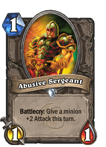 Abusive Sergeant