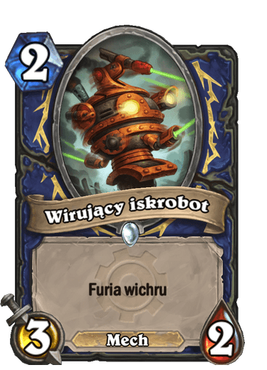 Wirujący iskrobot