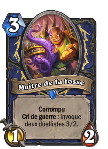Maître de la fosse