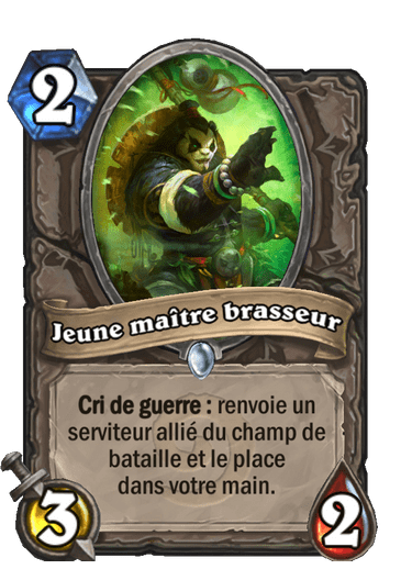 Jeune maître brasseur